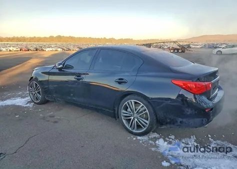 2017 Infinity Q50 Premium z USA, uszkodzony, nr VIN JN1EV7AR8HM839561